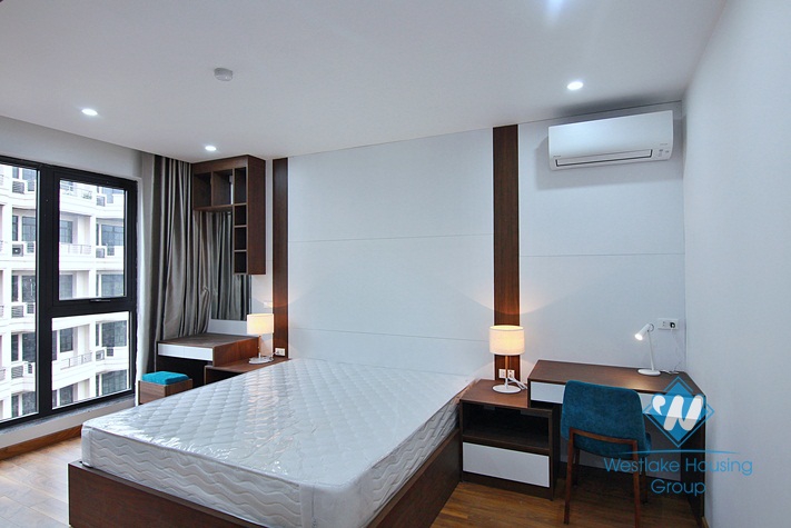 A brand new and modern 3 bedroom apartment for rent in Tay Ho Str